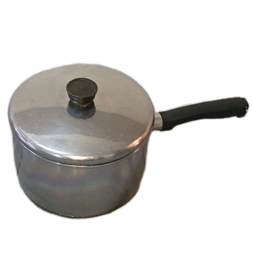Vintage Sears Roebucks Maid Of Honor Copper Bottom 3 Quart Sauce Pan With Lid